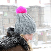 Slouchy Beanie Hat Knitting Pattern - Handy Little Me Shop