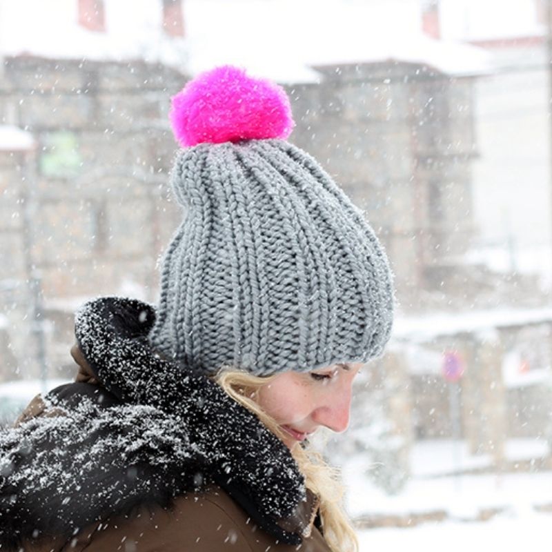Slouchy Beanie Hat Knitting Pattern - Handy Little Me Shop