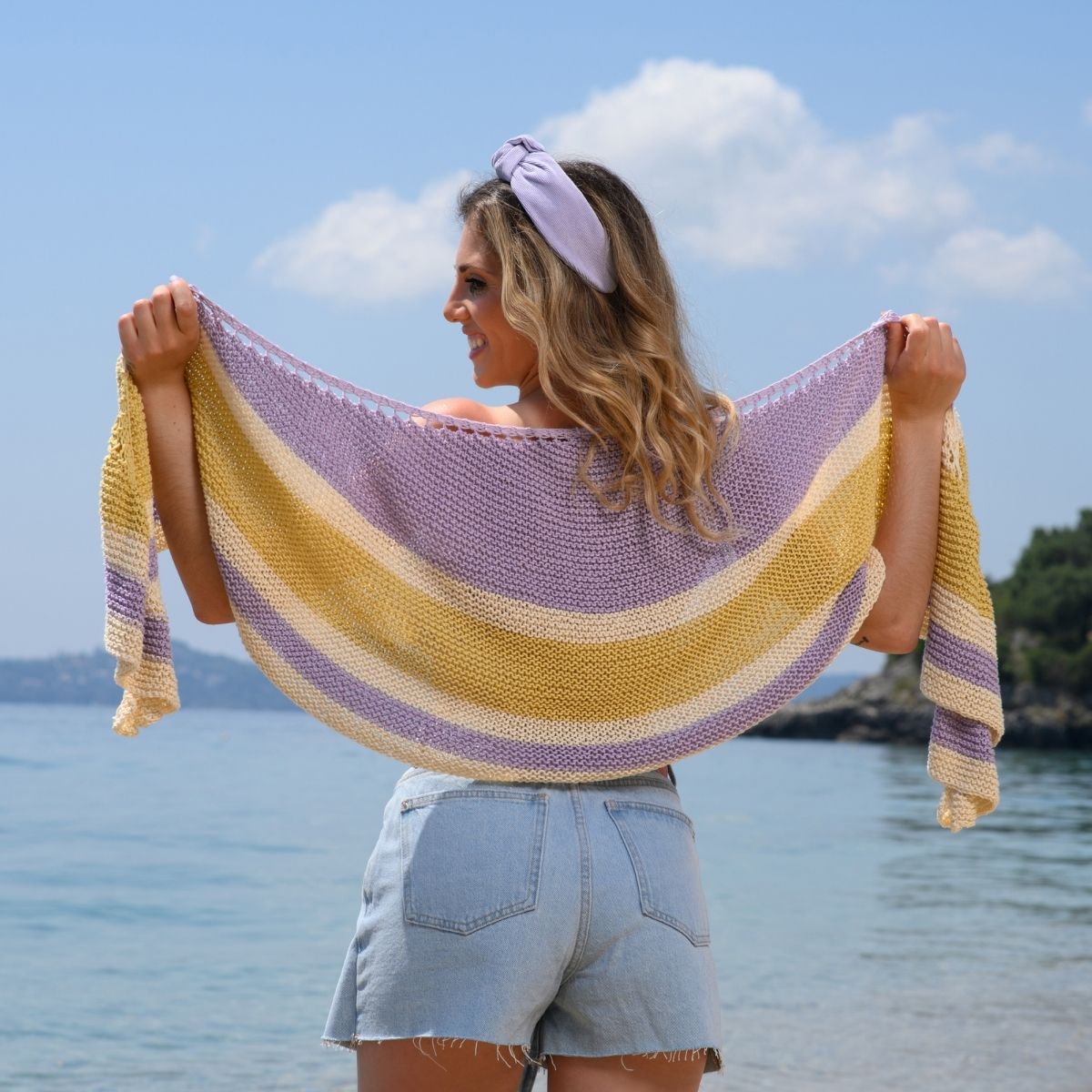 Summer Shawl Knitting Pattern - Handy Little Me Shop