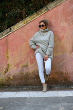 Super chunky knit sweater