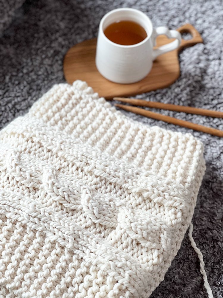 Table Runner Knitting Pattern - Handy Little Me Shop