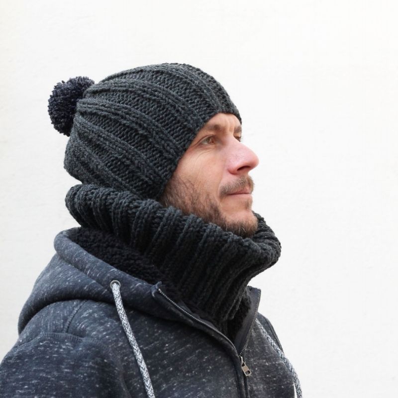The Adonis Hat + Cowl Knitting Pattern PDF – Handy Little Me Shop