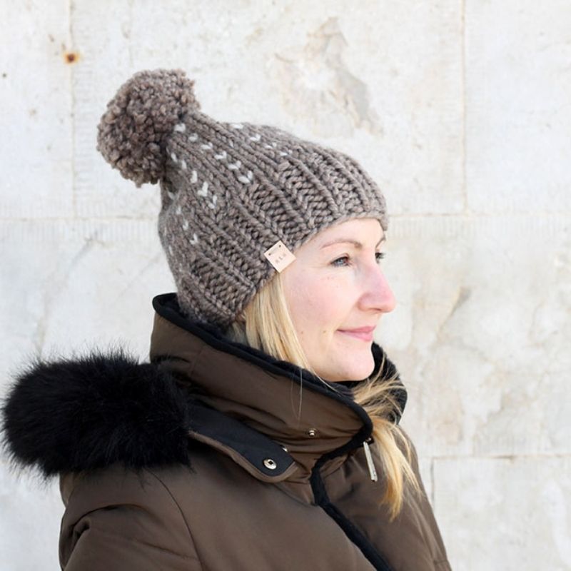 The Effimia Hat Knitting Pattern - Handy Little Me Shop