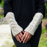 The Wedding Cable Knit Arm Warmers Knitting Pattern
