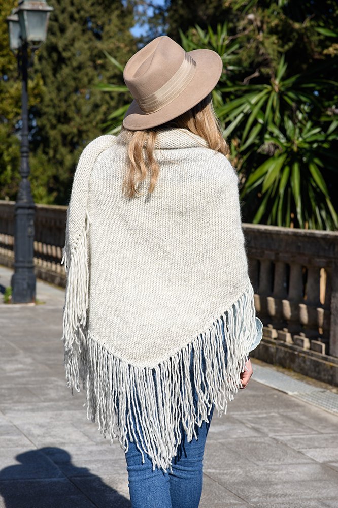Fringe Shawl Knitting Pattern - Handy Little Me Shop