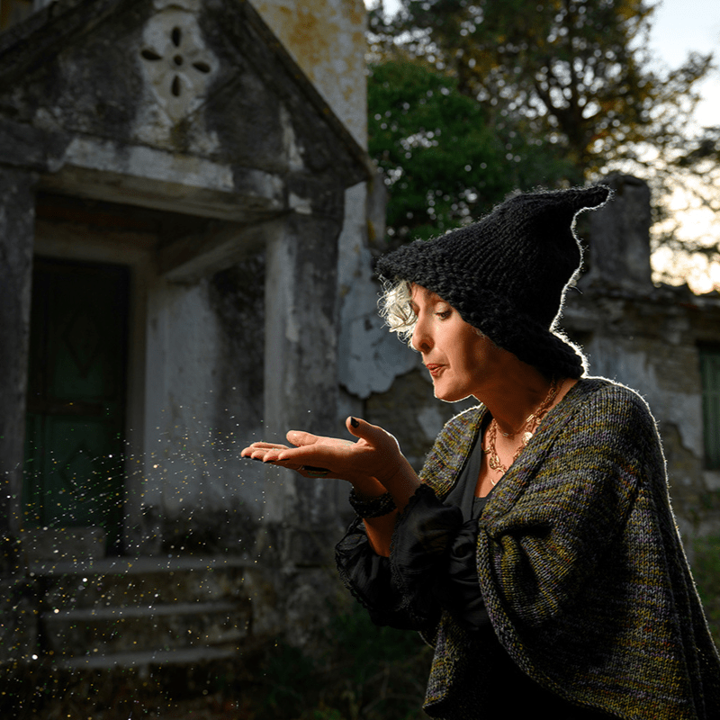 Witch Hat Knitting Pattern - Handy Little Me Shop