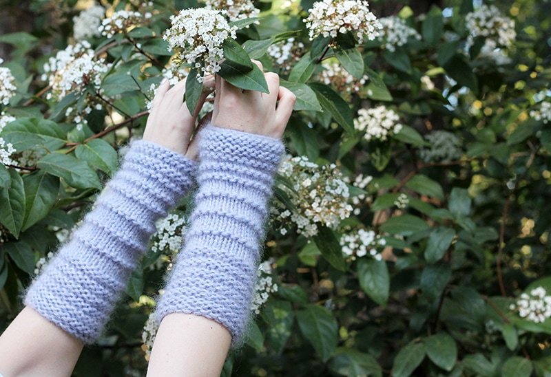arm warmers knitting pattern