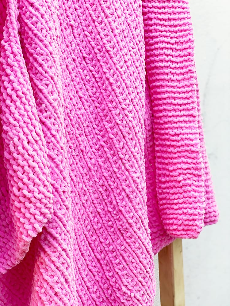 Easy Baby Blanket Knitting Pattern - Handy Little Me Shop