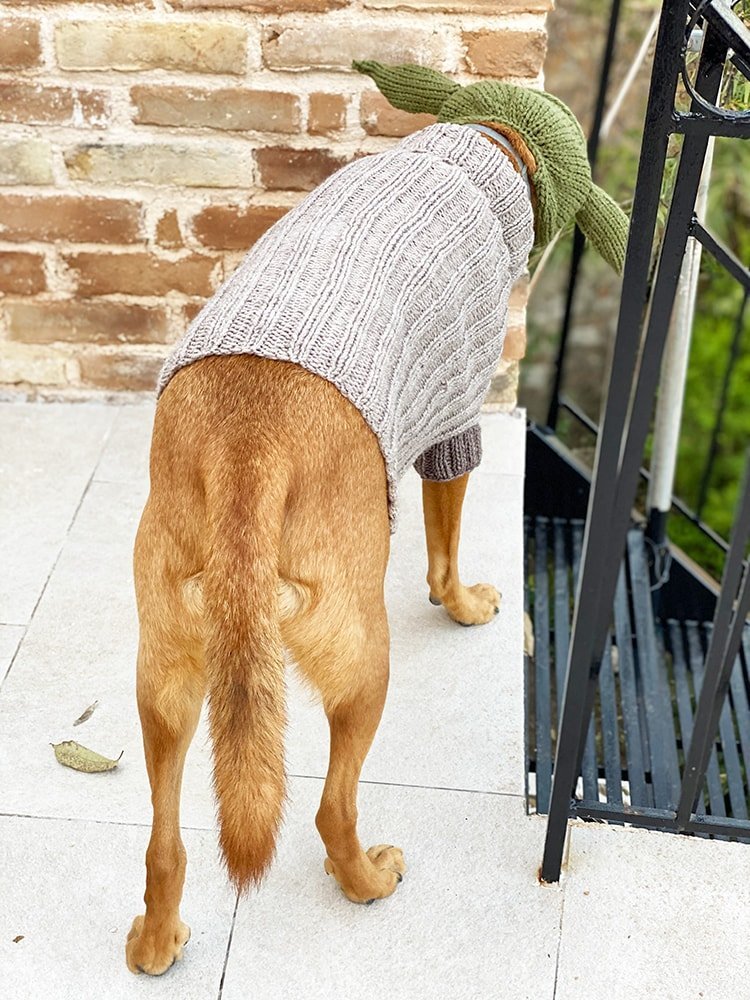 Baby Yoda Dog Sweater Knitting Pattern - Handy Little Me Shop