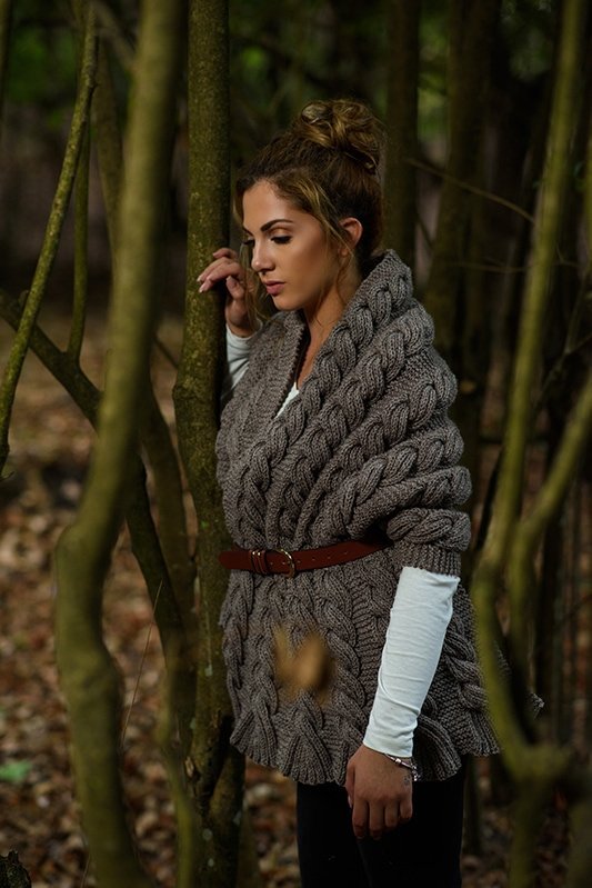 Cable Wrap Knitting Pattern - Handy Little Me Shop