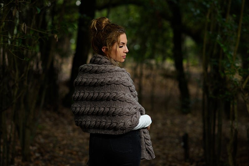 Cable Wrap Knitting Pattern - Handy Little Me Shop
