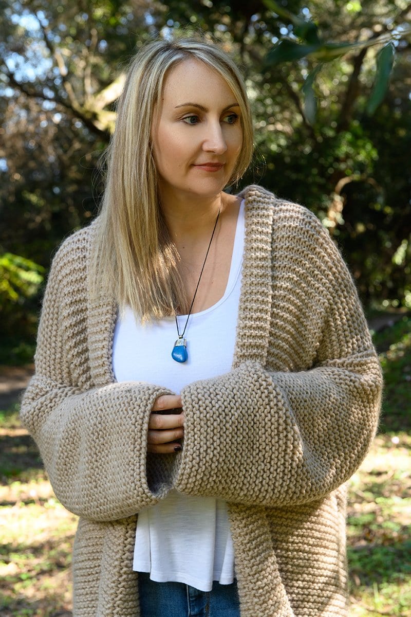 Cardigan Knitting Pattern {Fall Comfort} - Handy Little Me Shop