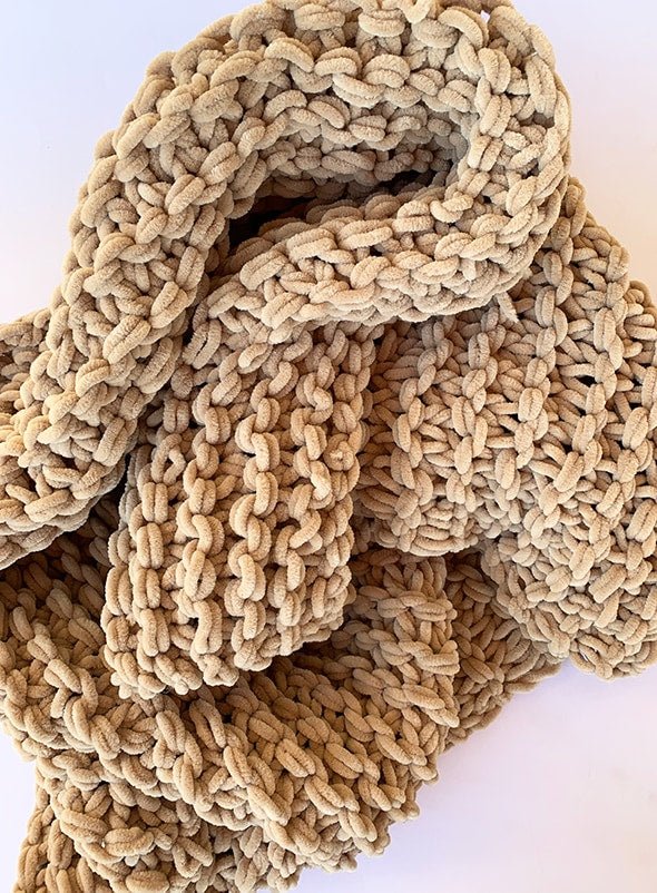 Chunky Baby Blanket Knitting Pattern - Handy Little Me Shop