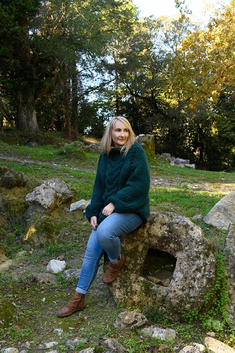 Chunky Cable Knit Sweater Pattern