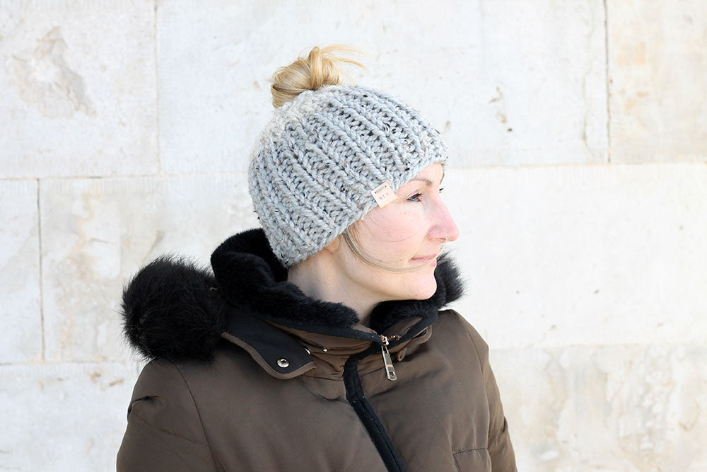 The Ponytail Hat Knitting Pattern – Handy Little Me Shop