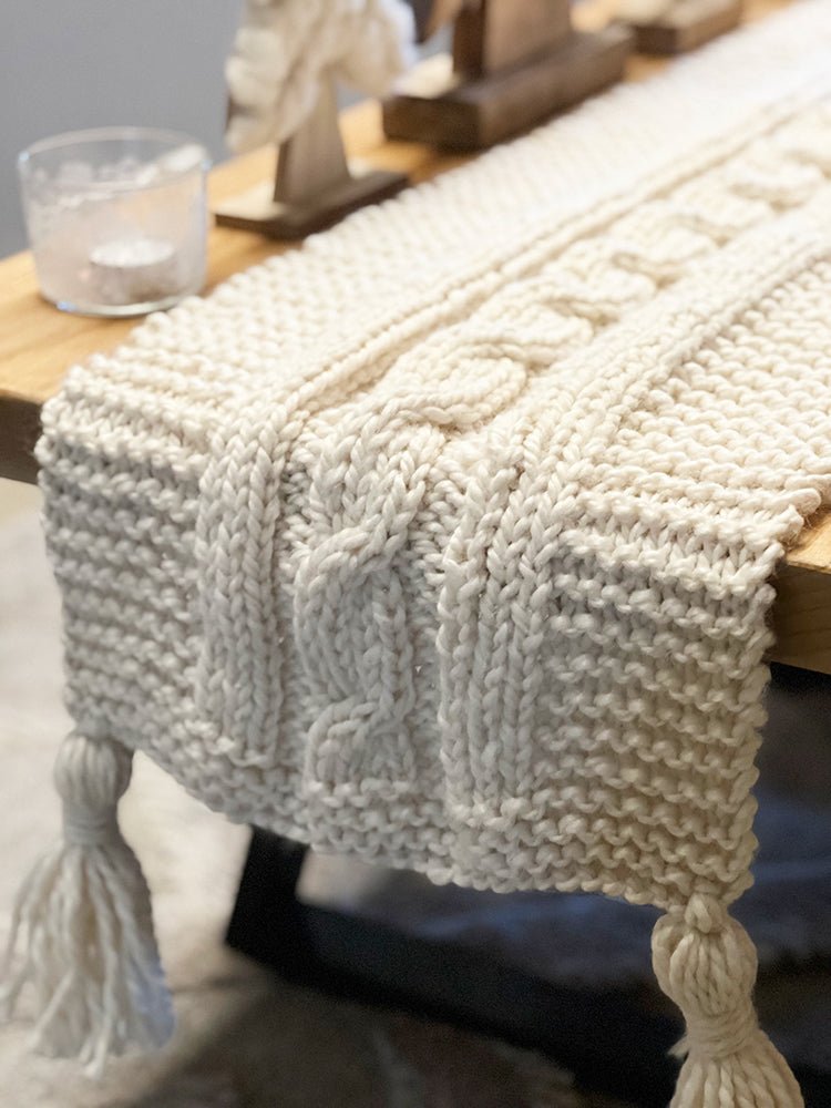 Table Runner Knitting Pattern - Handy Little Me Shop