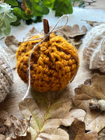 Crochet Pumpkins x 3 Crochet Ribbing Stitch Patterns