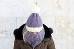 The Elisavet Hat + Cowl Knitting Pattern