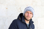 cosy beanie hat for men knitting pattern
