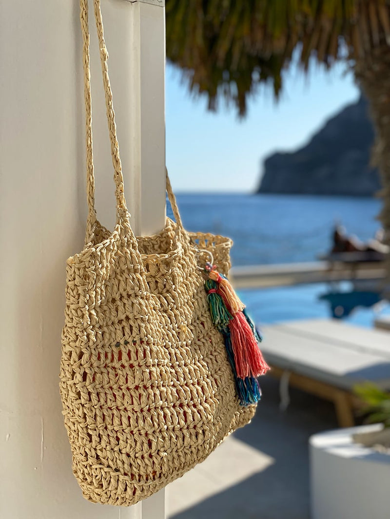 crochet beach bag