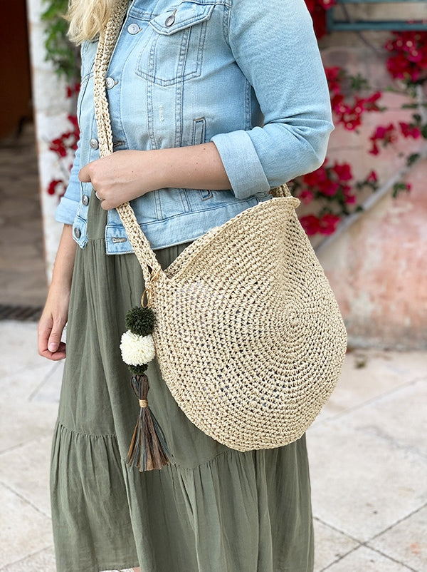 Raffia Circle Bag Crochet Pattern – Handy Little Me Shop
