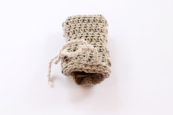 crochet soap holder