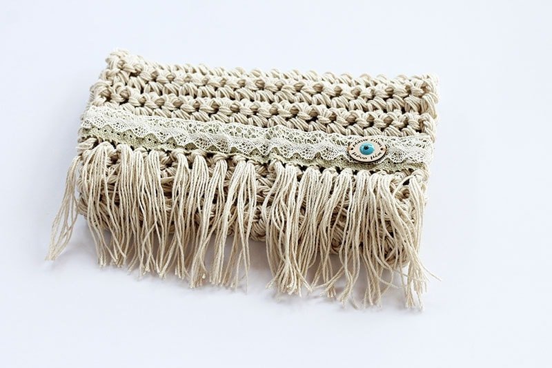 Fringe Clutch Crochet Pattern - Handy Little Me Shop