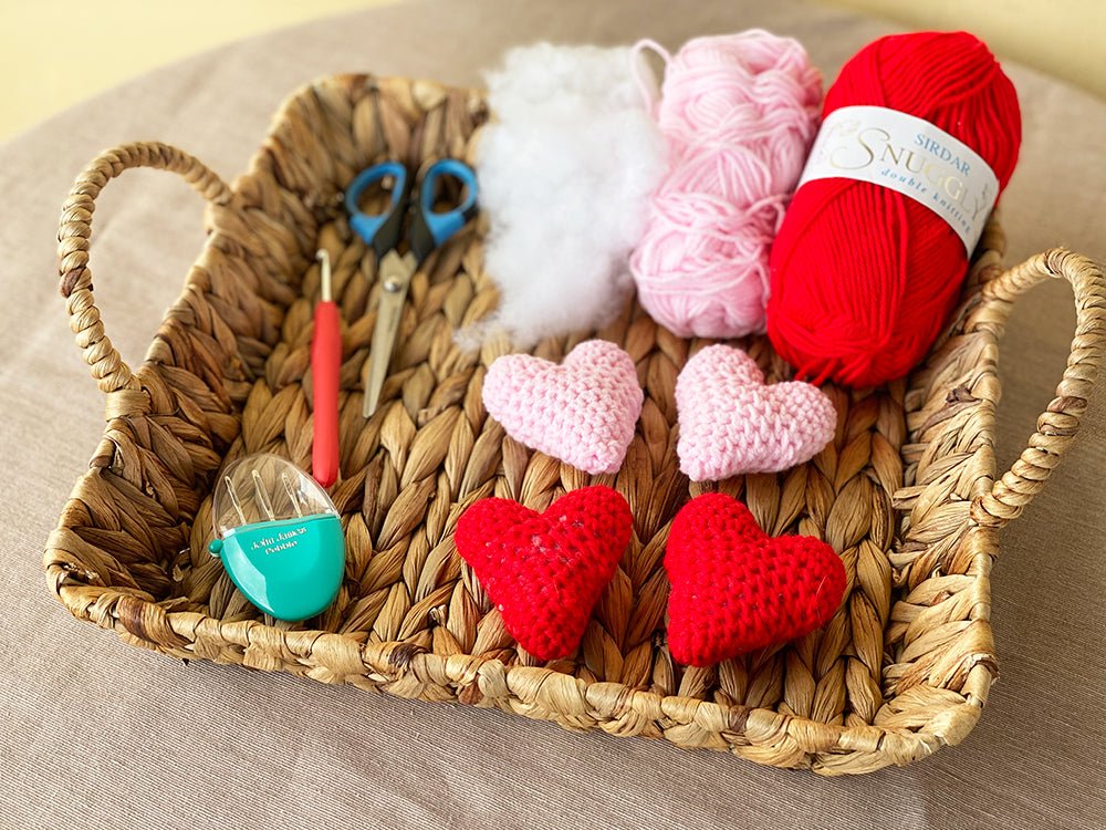 Crochet Heart Pattern - Handy Little Me Shop