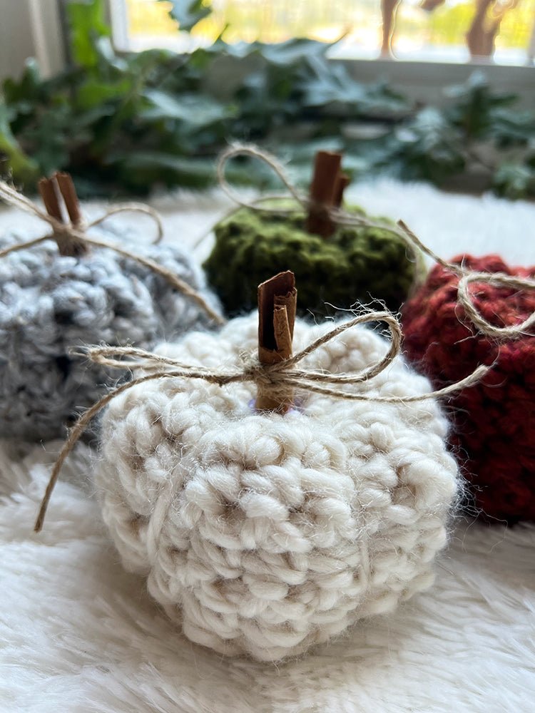 Simple Crochet Pumpkins - For Beginners - Handy Little Me Shop
