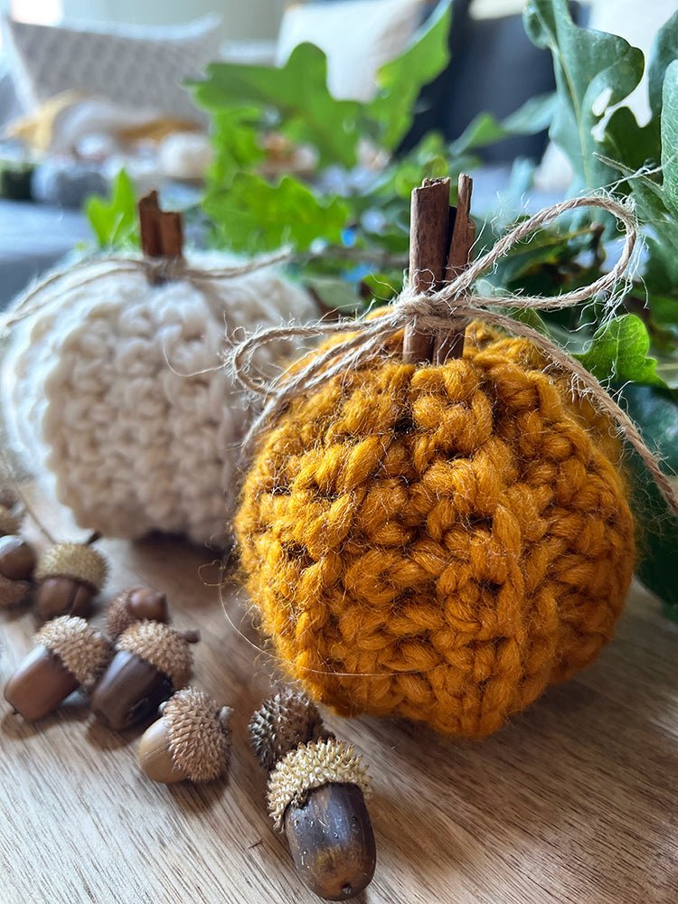 Crochet Pumpkin Pattern - Single Crochet Ribbing - Handy Little Me Shop