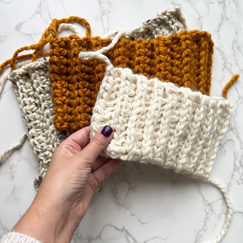 Crochet Pumpkins x 3 Crochet Ribbing Stitch Patterns - Handy Little Me Shop