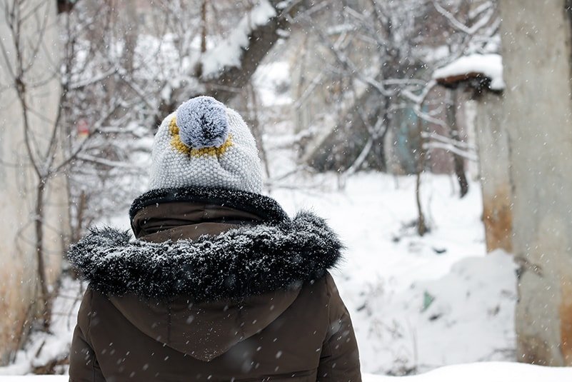 Seed Stitch Hat Knitting Pattern - Handy Little Me Shop