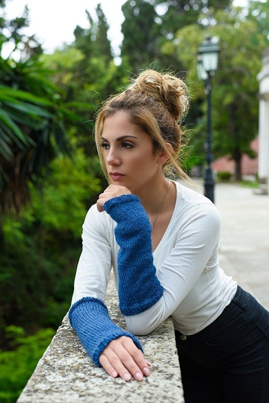 Je Suis Prest Arm Warmers Knitting Pattern - Handy Little Me Shop