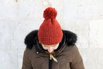 easy knit beanie hat
