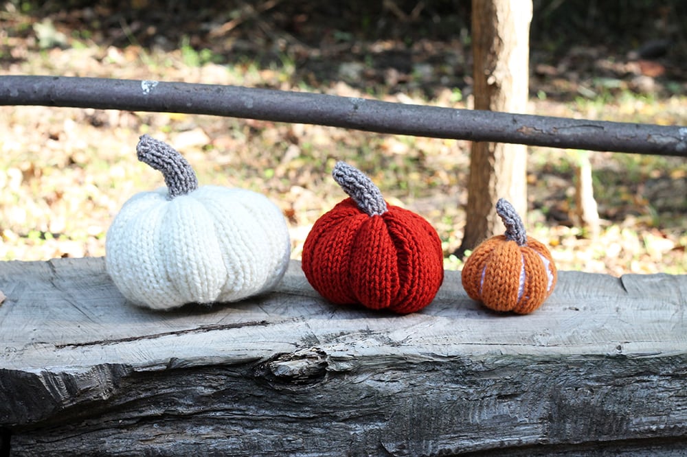 Pumpkin Knitting Pattern Set - Handy Little Me Shop