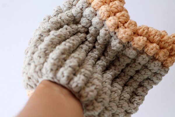 easy+crochet+wash+mitt