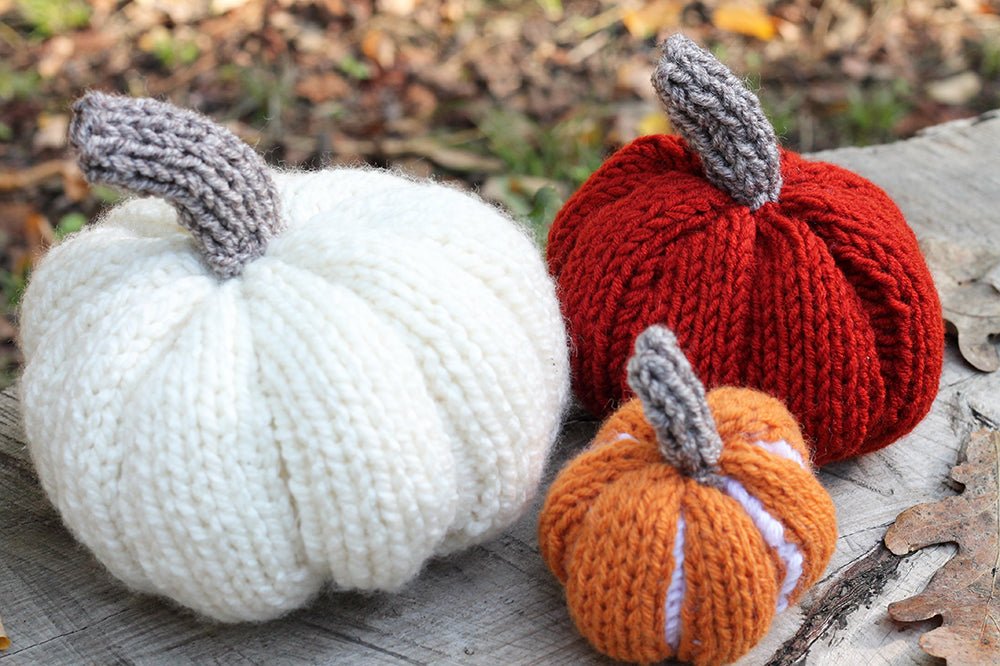 Pumpkin Knitting Pattern Bundle - Handy Little Me Shop