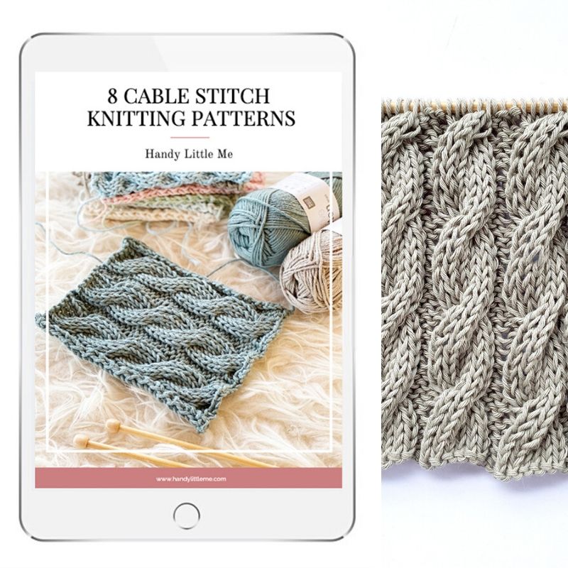 Cable Knitting Pattern Bundle – 45 Knitting Patterns - Handy Little Me Shop