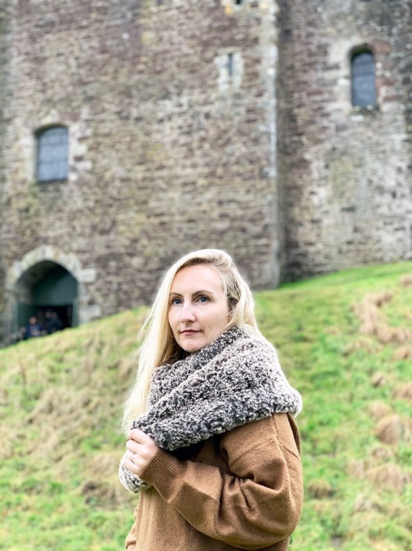 Faux Fur Scarf Knitting Pattern - Handy Little Me Shop