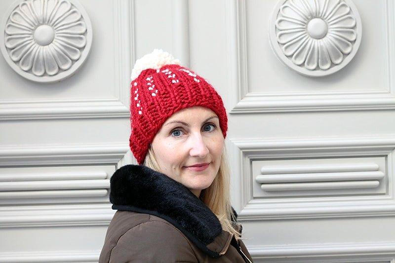 Fair Isle Hat Knitting Pattern - Handy Little Me Shop