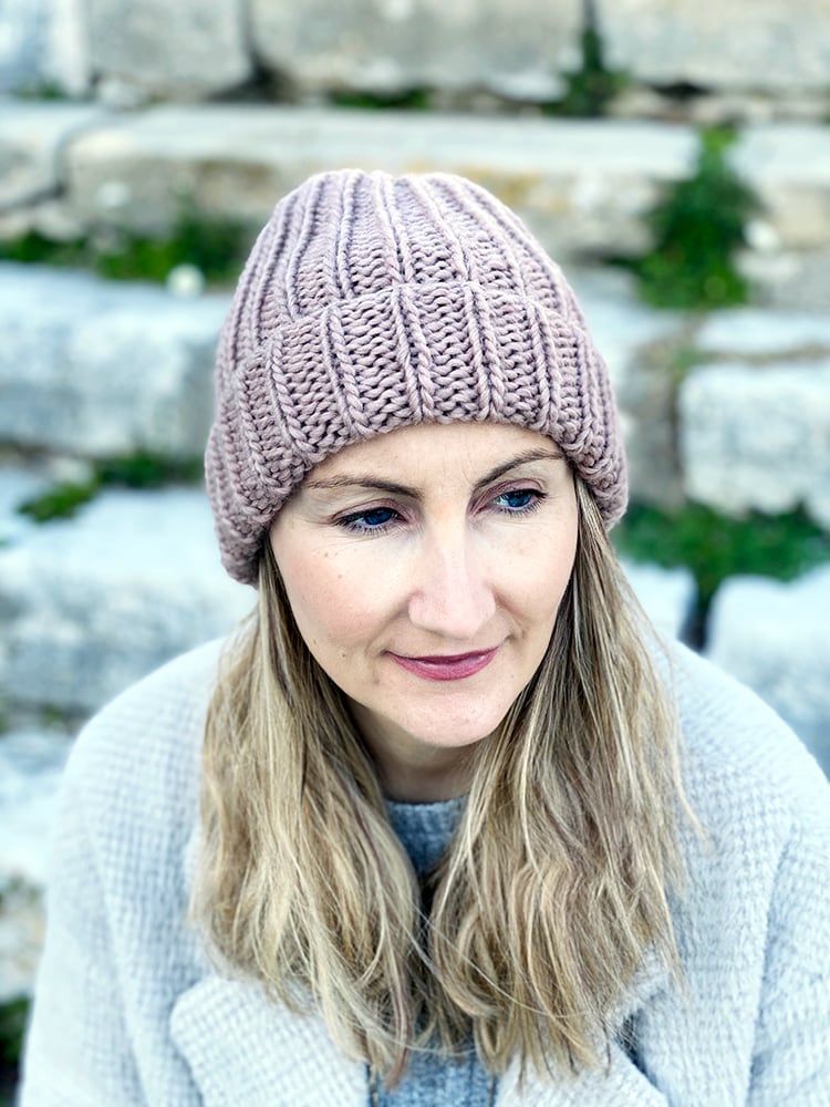 Beginner Beanie Hat Knitting Pattern - Handy Little Me Shop