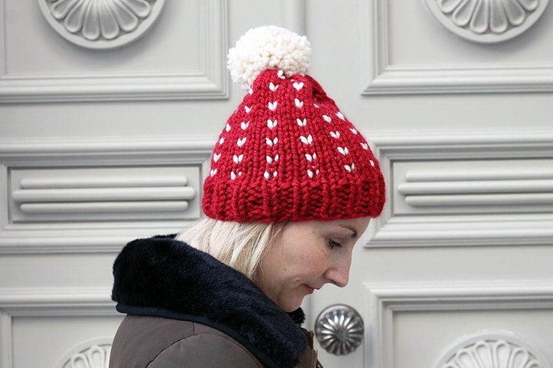 Fair Isle Hat Knitting Pattern - Handy Little Me Shop