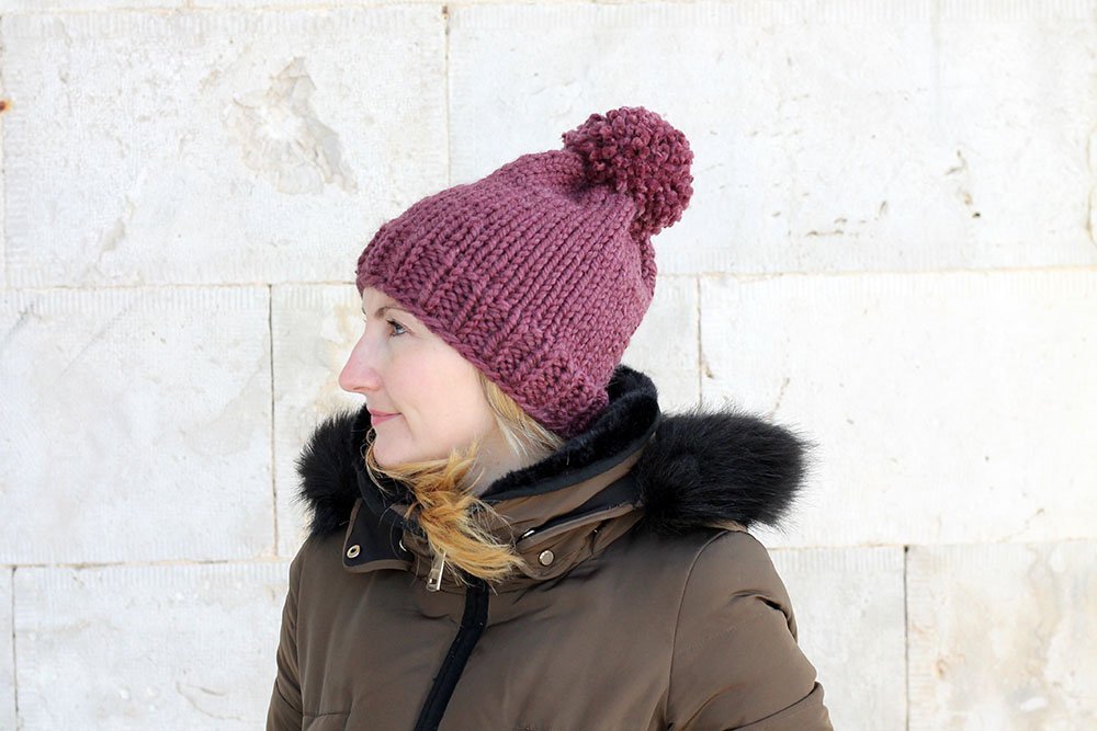 The Sofia Hat Knitting Pattern - Handy Little Me Shop
