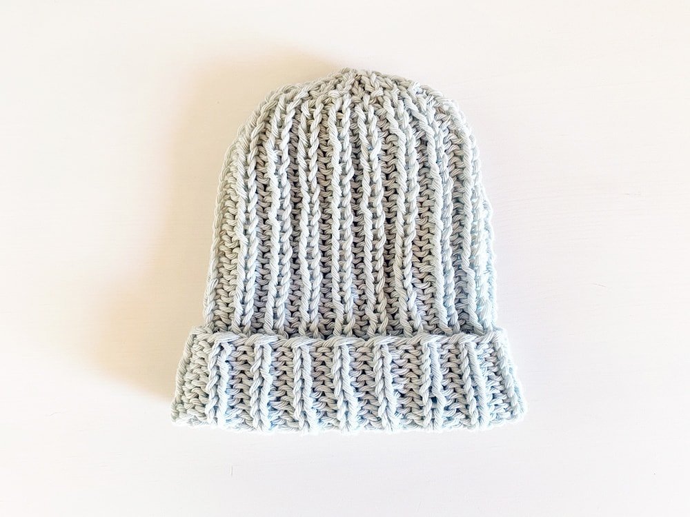 Flat Knit Baby Hat Pattern - Handy Little Me Shop