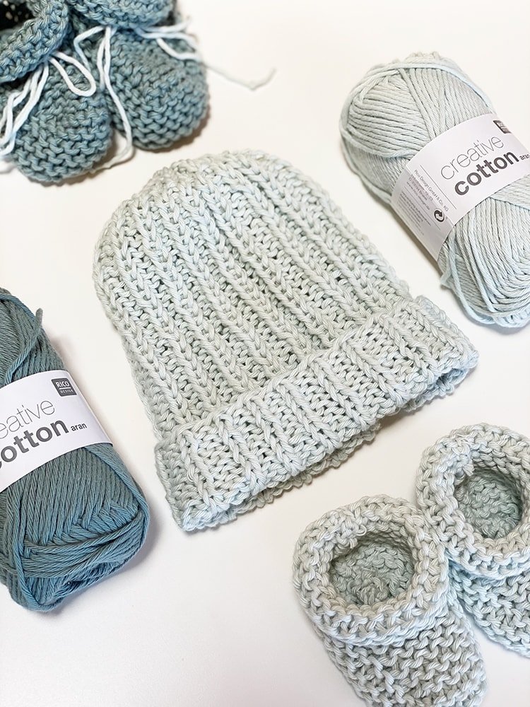 Flat Knit Baby Hat Pattern - Handy Little Me Shop