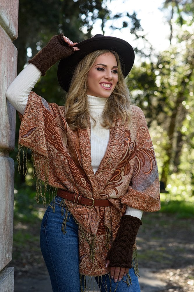 Malva Christie Fingerless Gloves Knitting Pattern - Handy Little Me Shop