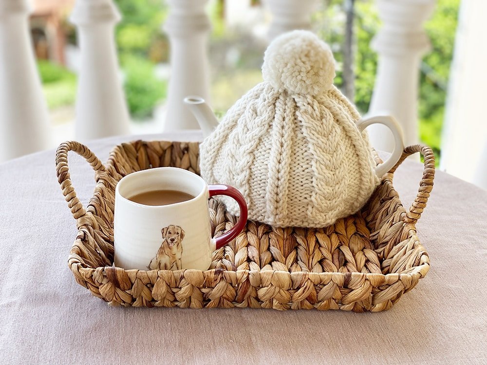 Cable Knit Tea Cosy Pattern - Handy Little Me Shop