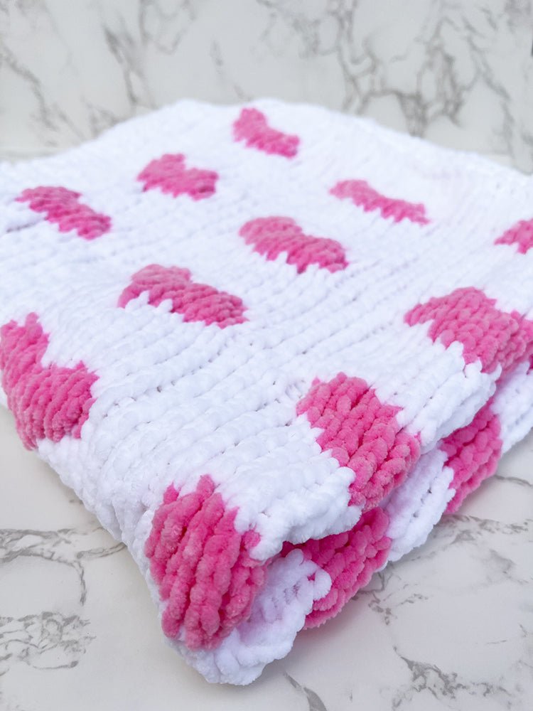 Heart Baby Blanket Pattern - Handy Little Me Shop
