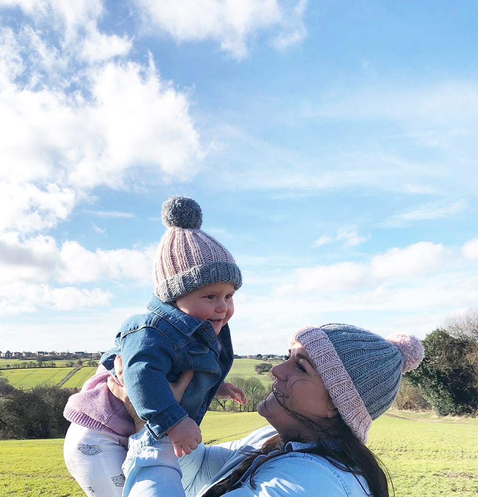 Mommy And Me Beanie Knitting Patterns - Handy Little Me Shop