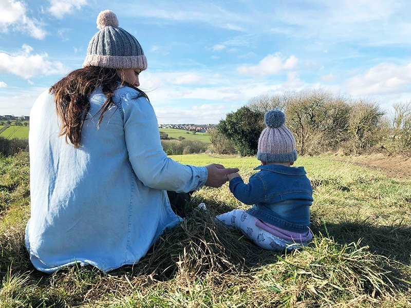 Mommy And Me Beanie Knitting Patterns - Handy Little Me Shop
